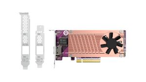 PCIe NVMe M.2 SSD-expansionskort för NAS RJ45 PCI-E x8