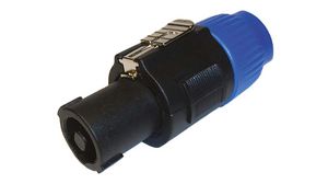 Speaker Connector, Straight, 20A, Poles - 4