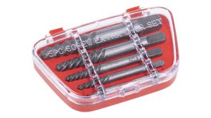 Screw Extractor Set with Spiral Drill Bit 5pcs