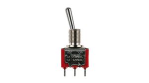 Miniature Toggle Switch ON-ON 5 A 1CO Pack of 5 pieces Soldering Lugs