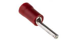 Crimp Terminal, Red, 0.5 ... 1.5mm², Polyamide, 12mm, Pack of 100 pieces