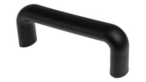 Plastic Drawer Handle, 25x137x50mm, Black