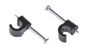 Cable Clip 6mm Plug-In Polyethylene