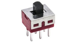 Slide Switch, 2CO, ON-OFF-ON