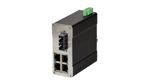 Switch Industrial Ethernet, Prises RJ45 4, Ports fibre 1SC, 100Mbps, Non géré