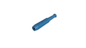 Socket, Blue, Tin-Plated, Beryllium Copper, 30 VAC / 60 VDC, 6A
