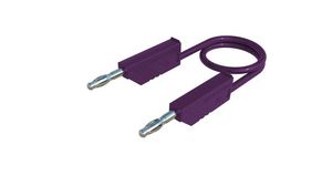 Test Lead Polyamide 32A Nickel-Plated Brass 500mm Violet