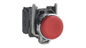 Pushbutton Switch Momentary Function 1NC Panel Mount Red