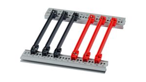 Guide Rail, 160mm, Polycarbonate, Red