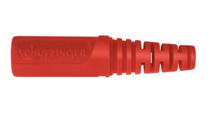 Coupler, TPE, 32A, 4mm, Red
