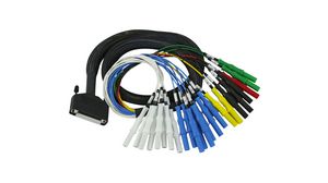 Logical Channels Patch Cord, Banana Plug, 4 mm / D-Sub Connector