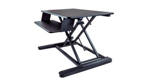 Adjustable Workstation with Keyboard Tray, 900x666x560mm, 12.7kg