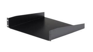 Cantilever Shelf, Steel, 400mm, Black