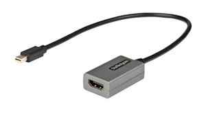 Video Adapter, Mini DisplayPort Plug - HDMI Socket, 1920 x 1200, Silver