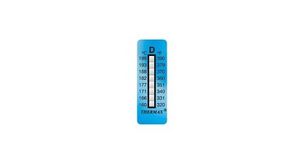 Temperaturindikator, Non-Reversible, Akryl, 160 ... 199°C, Paket med 10 delar