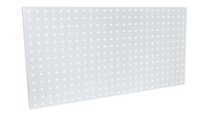 Perforerad panel för verktygsförvaring, Ljusgrå