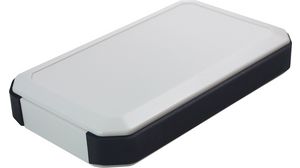 Contenitore impermeabile portatile WH 88x146x33mm Nero / bianco sporco ABS IP67