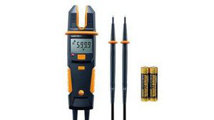 755-1, LCD Voltage tester, 600V ac/dc, Continuity Check, Battery Powered, CAT III 1000V