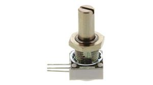 1MOhm Rotary Potentiometer 1-Gang, Panel Mount (Through Hole), 14910F0GJSX10105KA