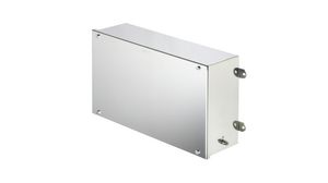 Metal Enclosure 130x400x250mm Stainless Steel Silver IP66