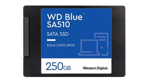Disque SSD, WD Blue SA510, 2.5", 250GB, SATA III