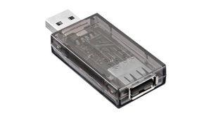 Adaptér s ESD ochranou a filtrem EMI, Zástrčka USB-A 2.0 - Zásuvka USB-A 2.0