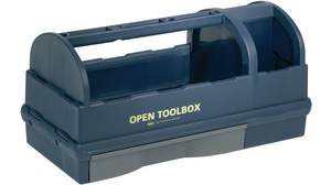 Werkzeugtasche Open 228x230x476mm Polypropylen (PP) Blau