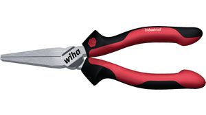 Long Flat-Nose Pliers, High Quality Tool Steel, 160mm