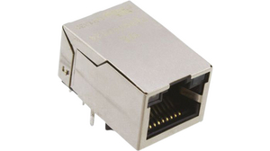 Modular Jack, RJ45, 8 Positions, 8 Contacts, Shielded