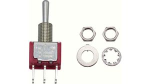 Miniature Toggle Switch ON-OFF-ON 2 A / 5 A 2CO