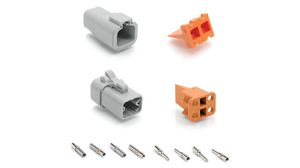 Kit, Plug / Receptacle / Socket / Pin, 4 Contacts