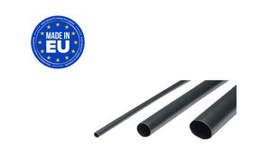 Heat-Shrink Tubing Polyolefin, 3 ... 12mm, Black, 1.2m