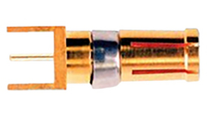 Coaxial Contact, Straight, Socket, PCB, 50Ohm