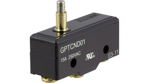 Micro Switch GP, 15A, , Overtravel Button