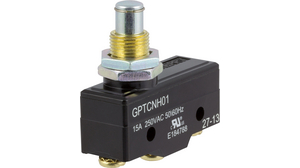 Micro Switch GP, 15A, , 3.42N, Overtravel Button