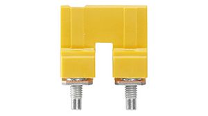 Cross connector, Yellow, 19.8 x 19.8mm