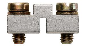 Cross connector, Silver Grey, 18.6 x 30.5mm