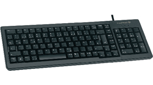 Tastatur, XS, US-Englisch mit €, QWERTY, USB / PS/2, Kabel