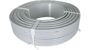 LAN-kabel PVC CAT5e 4x2x0.16mm² S/UTP Grijs 100m