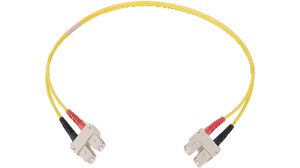 Fibre Optic Cable Assembly 9/125 um OS1 Duplex SC - SC 1m