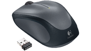 Wireless Mouse M235 1000dpi Optical Ambidextrous Black / Grey