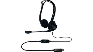 Headset, 960, Stereo, On-Ear, 20kHz, USB, Black