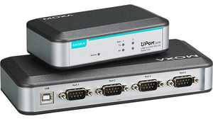 Convertitore USB/seriale, RS-232, 2 DB9 maschio