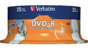 DVD-R 4.7 GB Spindle of 25