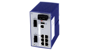 Ethernetový switch, Porty RJ45 6, Optické porty 2SC, 100Mbps, Se správou