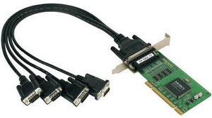 Interface Card, RS232, DB44 Female, PCI