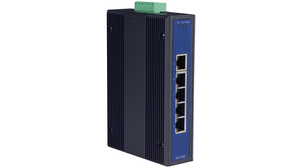 Przemysłowy przełącznik Ethernet, Porty RJ45 5, 100Mbps, Bez zarządzania