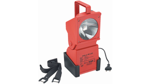 Rechargeable Work Light, Xenon, 30lm, IP44, Euro Type C (CEE 7/16) Plug