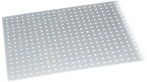 Steel Perforated Plate (Square Holes), 500x250x1.5mm