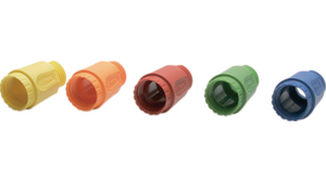 Plug/Socket Housing Red / Green / Yellow / Orange / Blue PU=Pack of 5 pieces